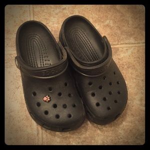 Black original Crocs